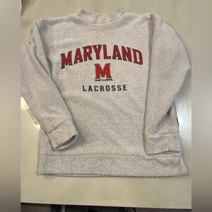 Maryland Lacrosse Women's Cream Sweatshirt